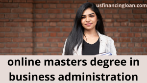 online masters degree in business administration